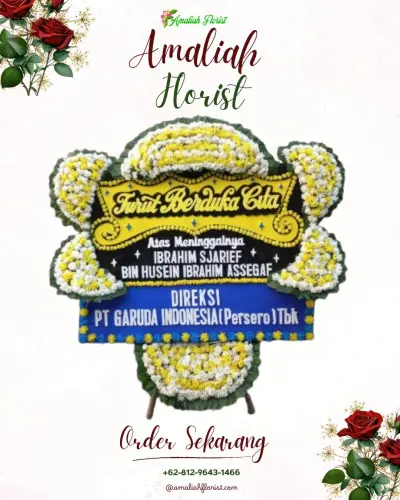 Papan Bunga Duka di Bangunjaya